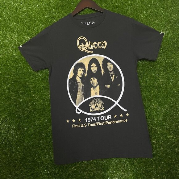 Queen 1974 First US Tour Rock Band T-shirt size Small - Picture 3 of 4